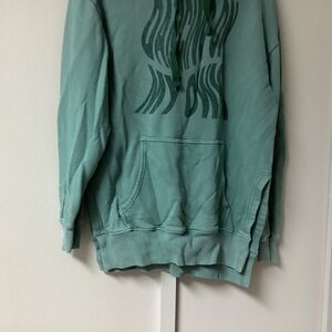 Women’s Offline By Aerie Oversized Hoodie Size XS Green Hoodie Long Sleeve